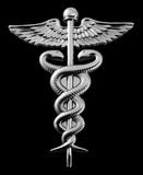 Medical Symbol Metallic Emblem